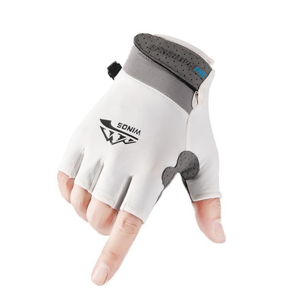 Anti-uv Half Finger Fishing Gl - Fishing Gloves 评论和价格