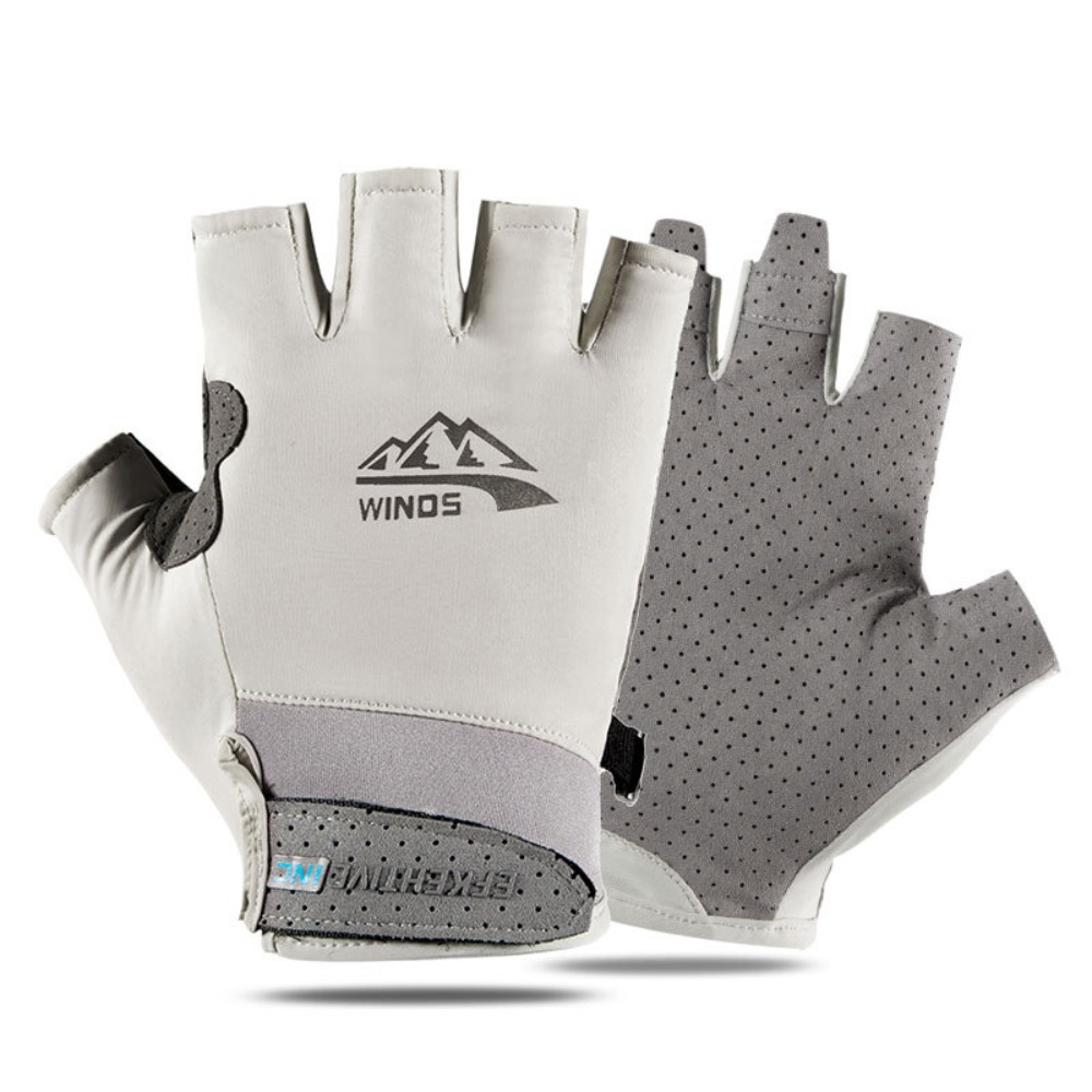 Anti-uv Half Finger Fishing Gl - Fishing Gloves 评论和价格