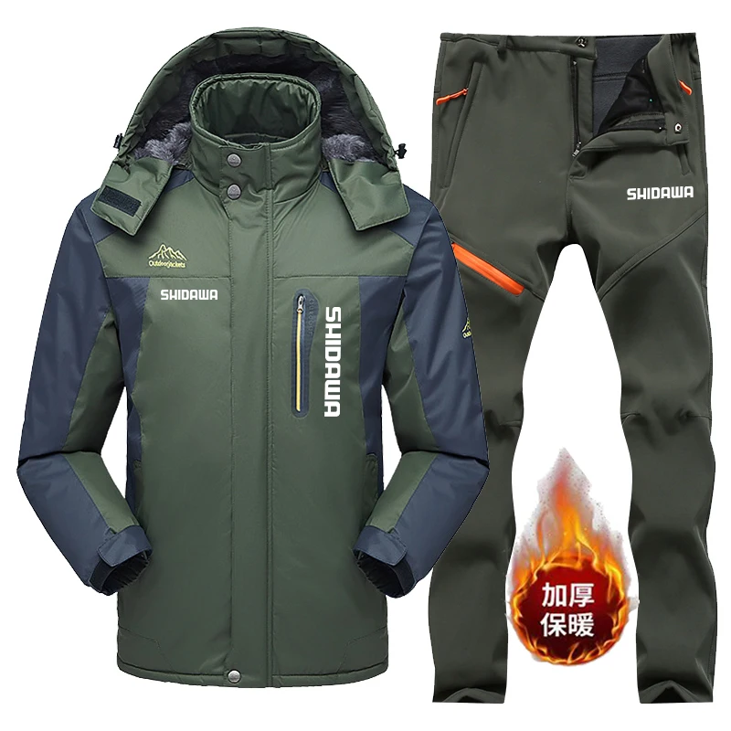 New Winter Men's Fishing Sets  - Fishing Pants Waterproof 评论和价格