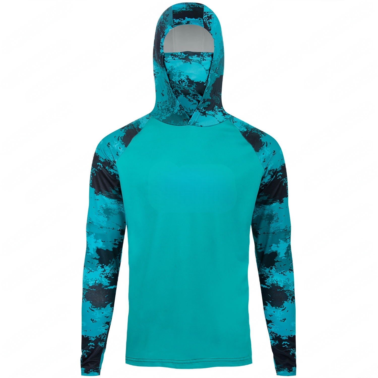 MALFC Fishing Apparel Men Hood - Fishing Shirt Uv Protection 评论和价格
