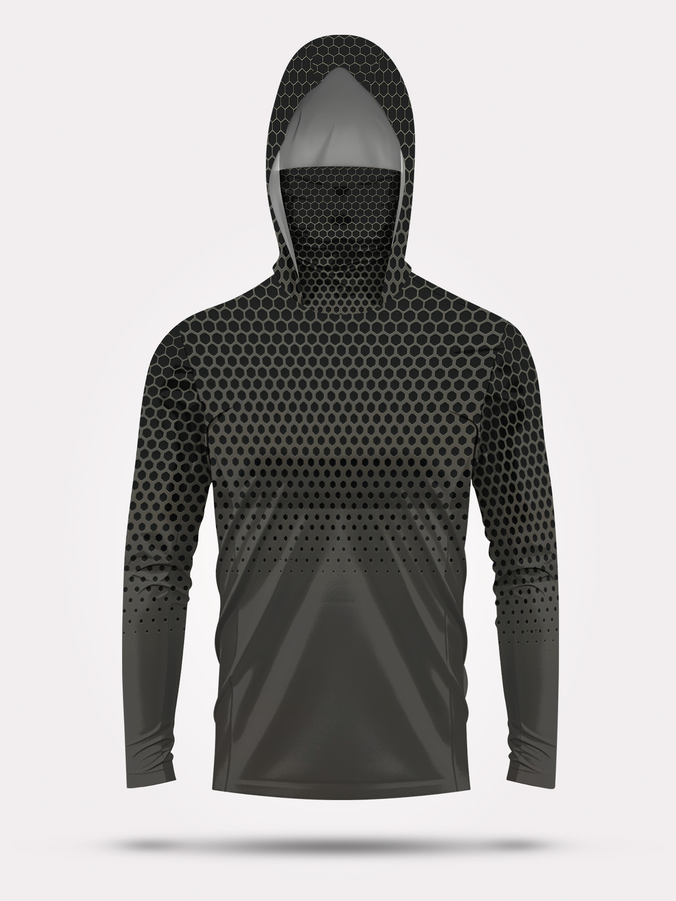Men Hood Fishing Shirt long sl - Fishing Shirt Uv Protection 评论和价格