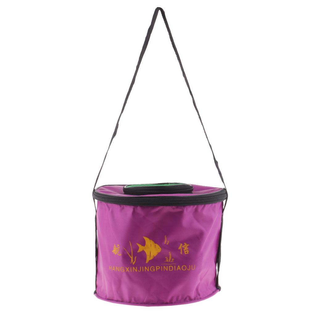 Foldable Fishing Bucket with M - Fishing Bag Waterproof 评论和价格