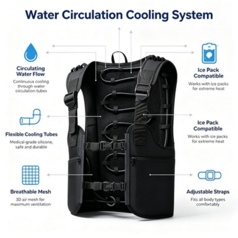 Water Cooling Vest Shoulder St - Fishing Vest 评论和价格