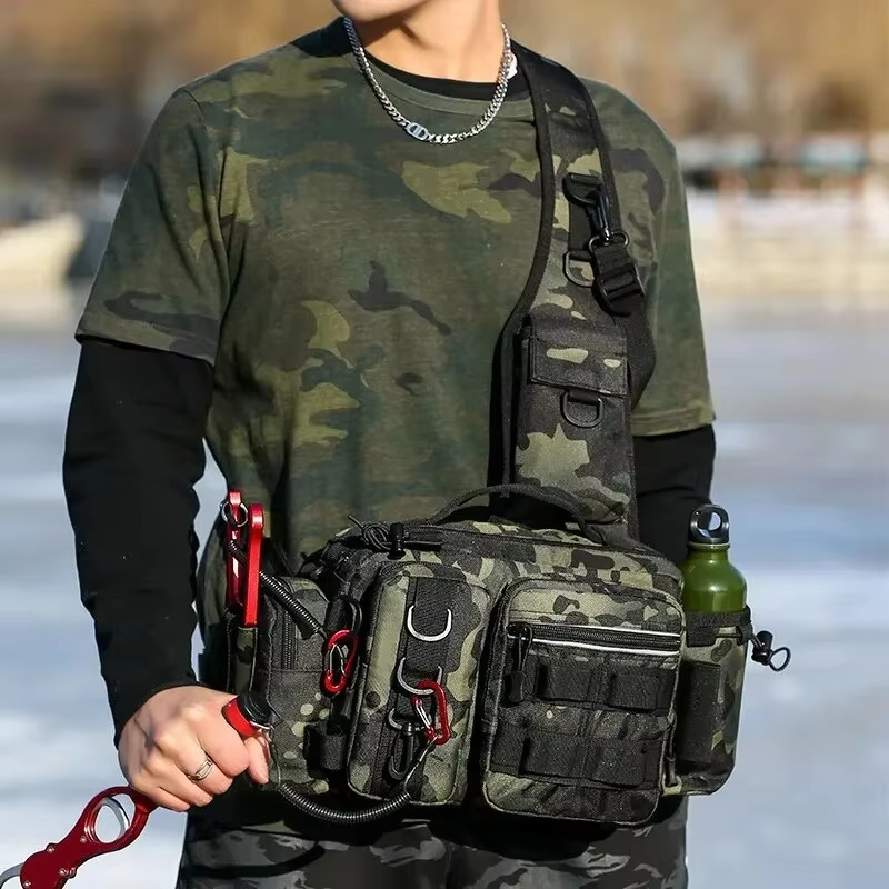 Outdoor Tactical Camping Climb - Fishing Backpack 评论和价格