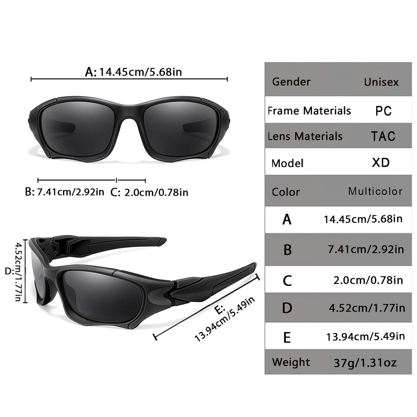 Classic Polarized Sunglasses f - Fishing Sunglasses Polarized 评论和价格