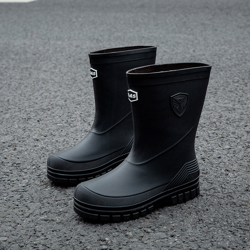 Men's Rain Boots Fashion Mid-C - Fishing Boots 评论和价格